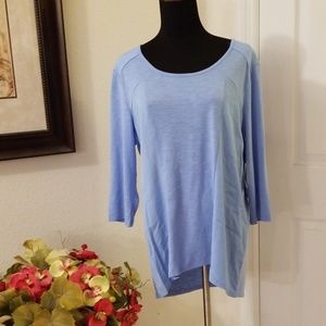 NWT Coral Bay 3/4 sleeve top, large
